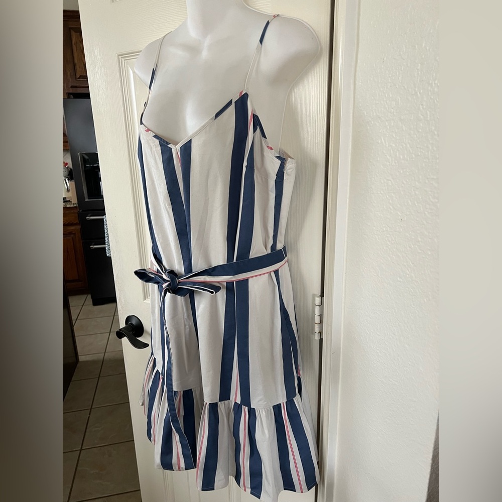 Banana Republic Striped Mini Dress 12 - Picture 4 of 12